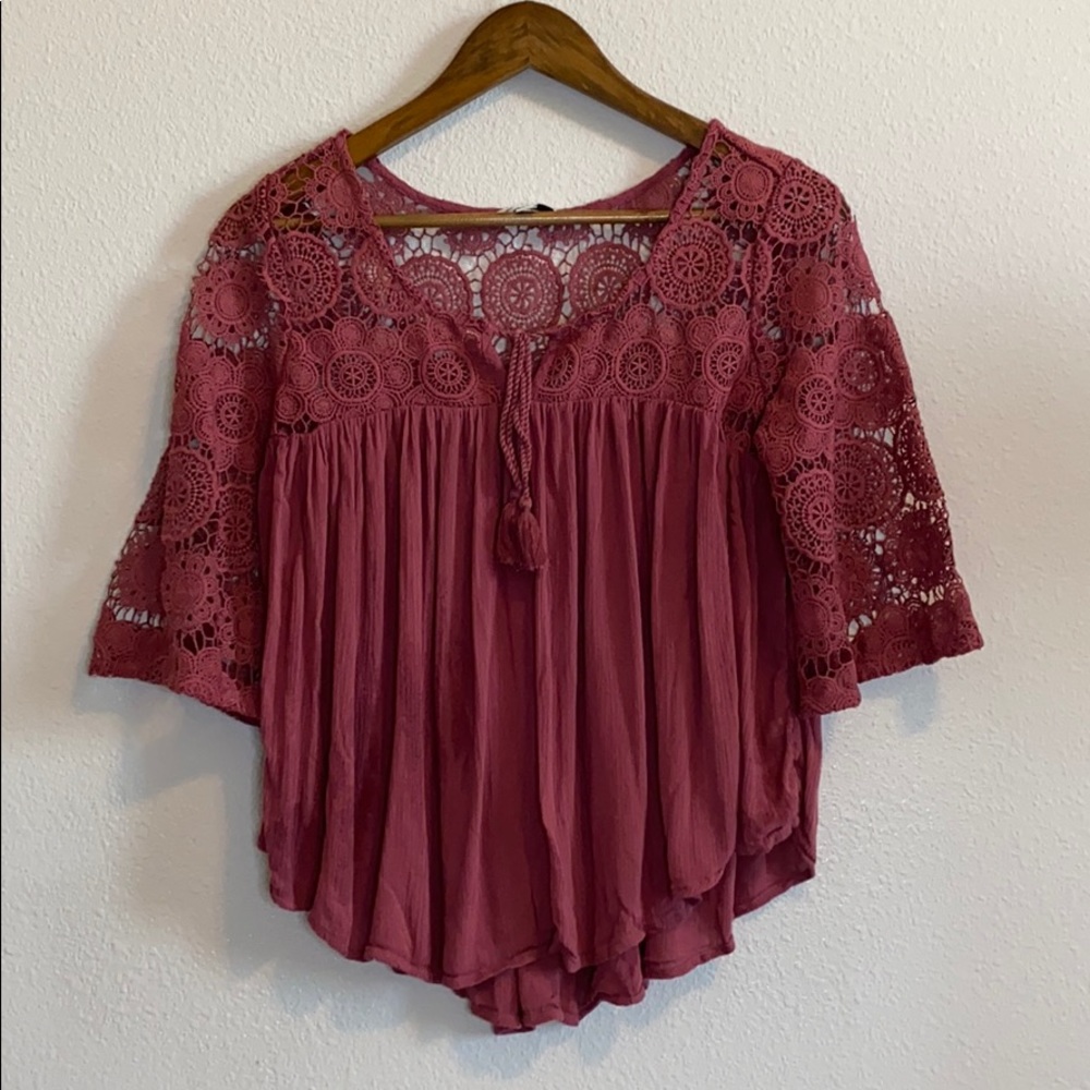 American Eagle Flowy Top Size S - image 1